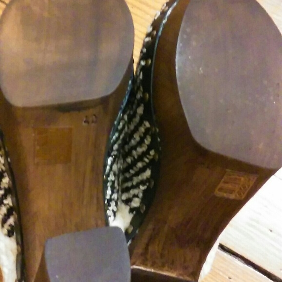 Womens Anthropologie Miss Albright Shoes Clogs - Picture 3 of 4